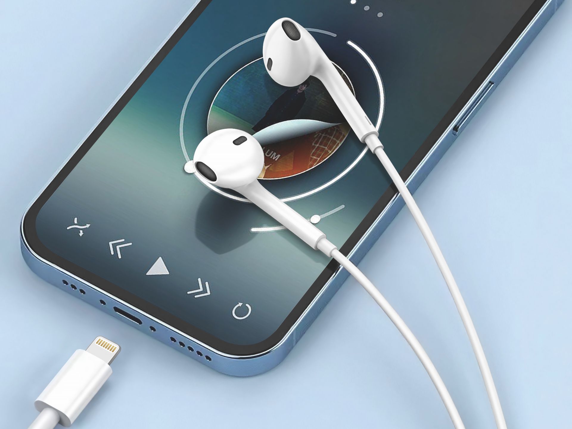 Plug & Play Stereo Plug & Play In Earphone Compatible With Iphone Plug & Play Stereo Plug & Play In Earphone Compatible With Iphone