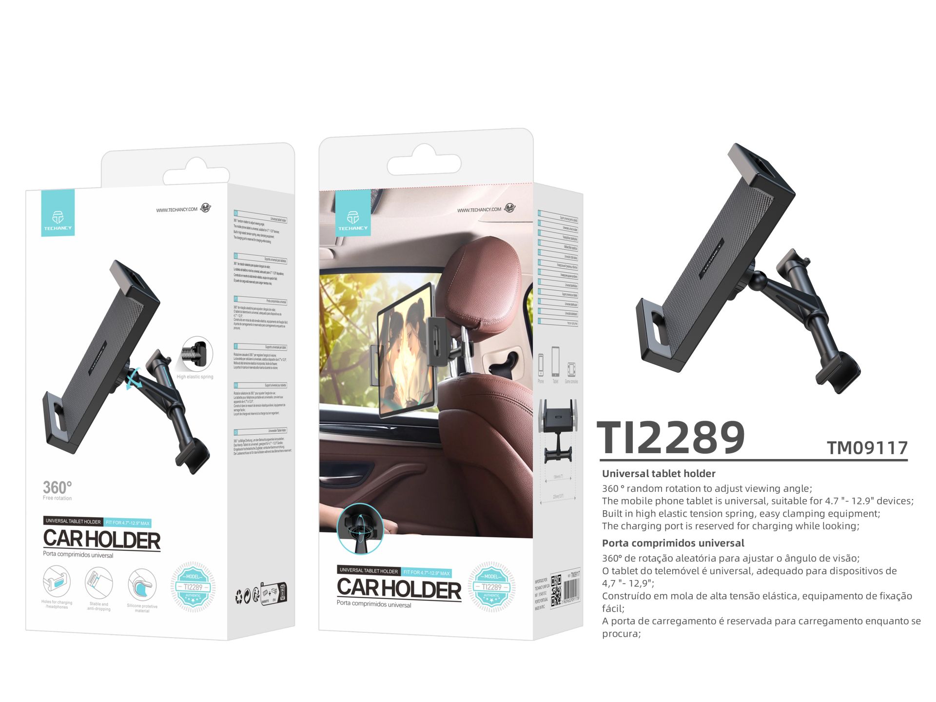 Supporto mobile per tablet da auto 4-11 Supporto mobile per tablet da auto 4-11
