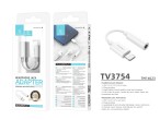 In Earphone Adaptador Lightning a 3.5mm compatible con Iphone