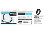 Mi5/6 Silikonarmband Blau Mi5/6 Silikonarmband Blau