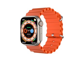 Tw8 Smartwatch,Reloj inteligente con ecra tctil HD y funcin de pantalla naranja