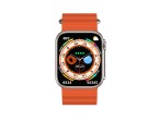 Tw8 Smartwatch,Reloj inteligente con ecualizador tctil HD y funcin de pantalla naranja