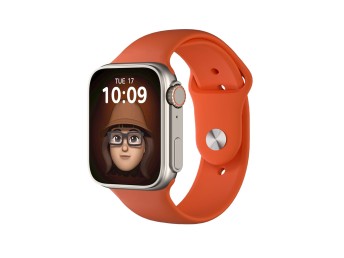 Tw8 Smartwatch,Reloj inteligente con ecualizador tctil HD y funcin de pantalla naranja