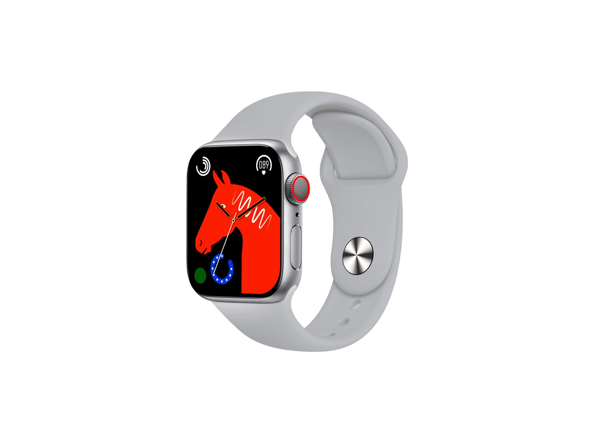 Ws57 Smartwatch ,Smartwatch Com Ecra Tactil Hd E Funcao De Chamada Prata