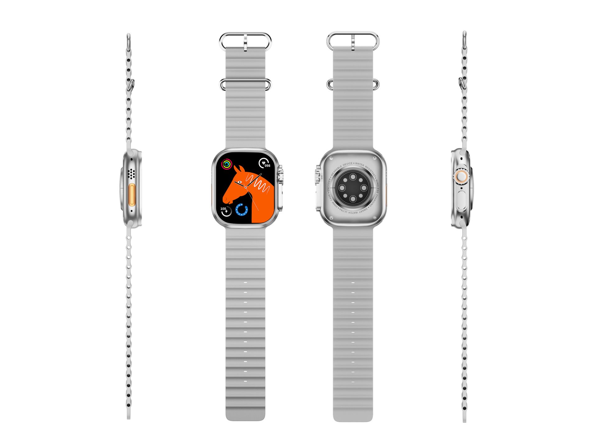 Ws9 Ultra Smartwatch ,Smartwatch Com Ecra Tactil Hd E Funcao De Chamada Prata Ws9 Ultra Smartwatch ,Smartwatch Com Ecra Tactil Hd E Funcao De Chamada Prata