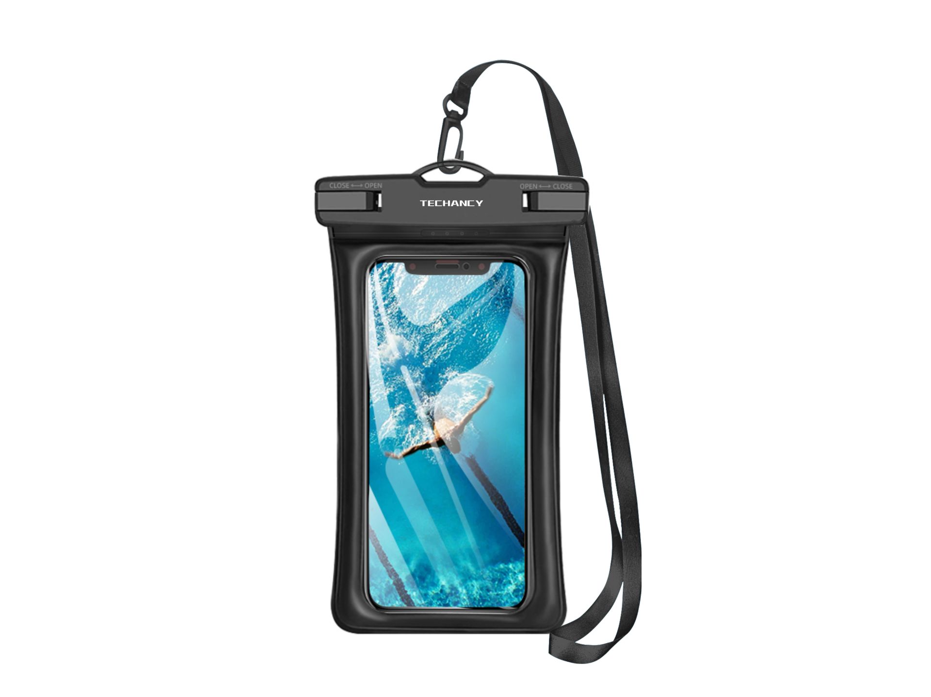 Bolsa Estanque Flutuante Capa Universal Para Telemovel 7.5 Preto Bolsa Estanque Flutuante Capa Universal Para Telemovel 7.5 Preto