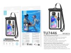 Universal Waterproof Mobile Phone Case For Xiaomi Iphone Samsung Etc 8.9 Black