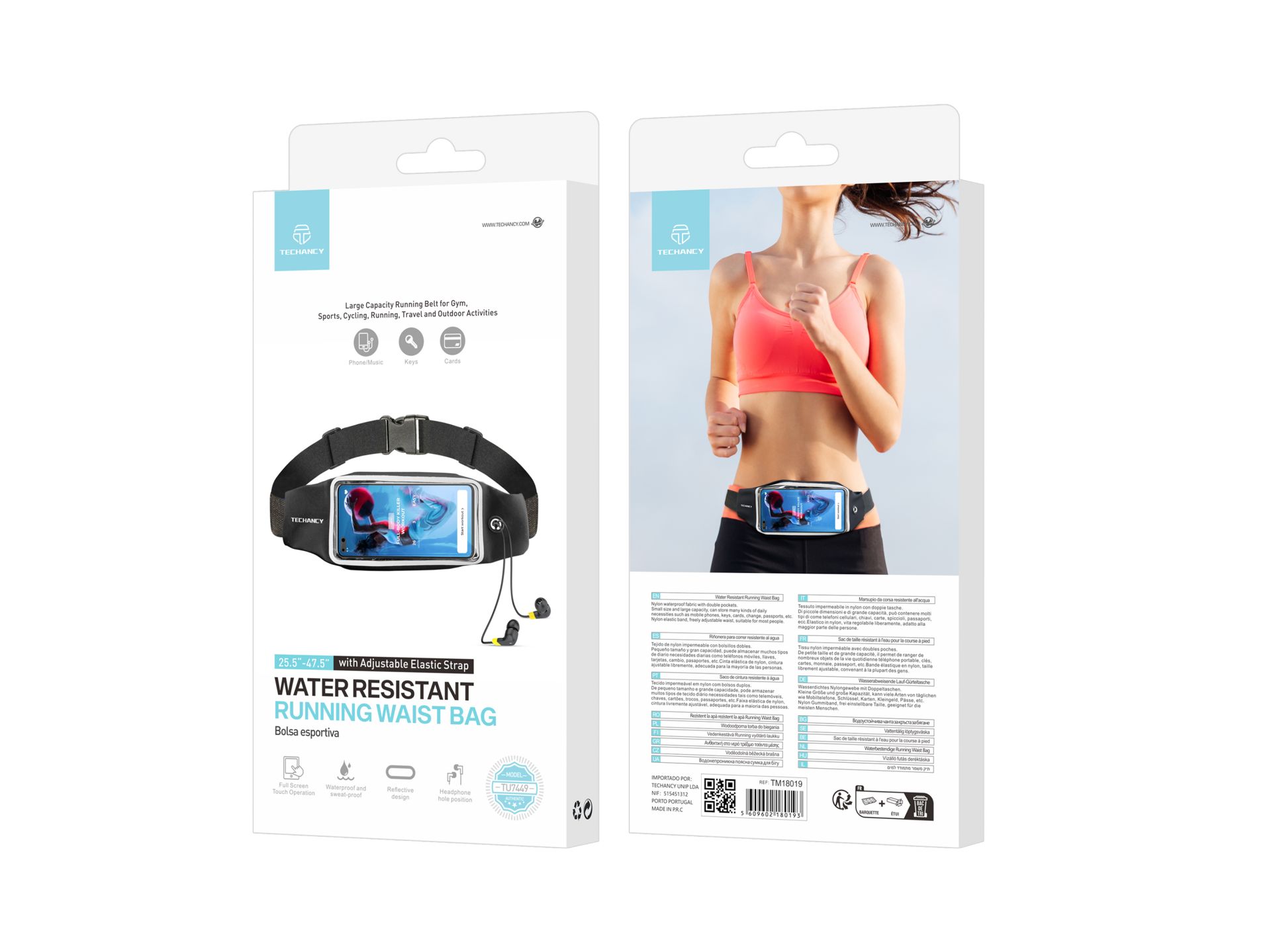 Cinghia universale per smartphone fino a 7,2 pollici sport impermeabile Cinghia universale per smartphone fino a 7,2 pollici sport impermeabile