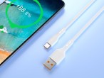Cable USB Tipo C,Samsung Huawei Xiaomi Cable De Carga Rpida 1M Blanco