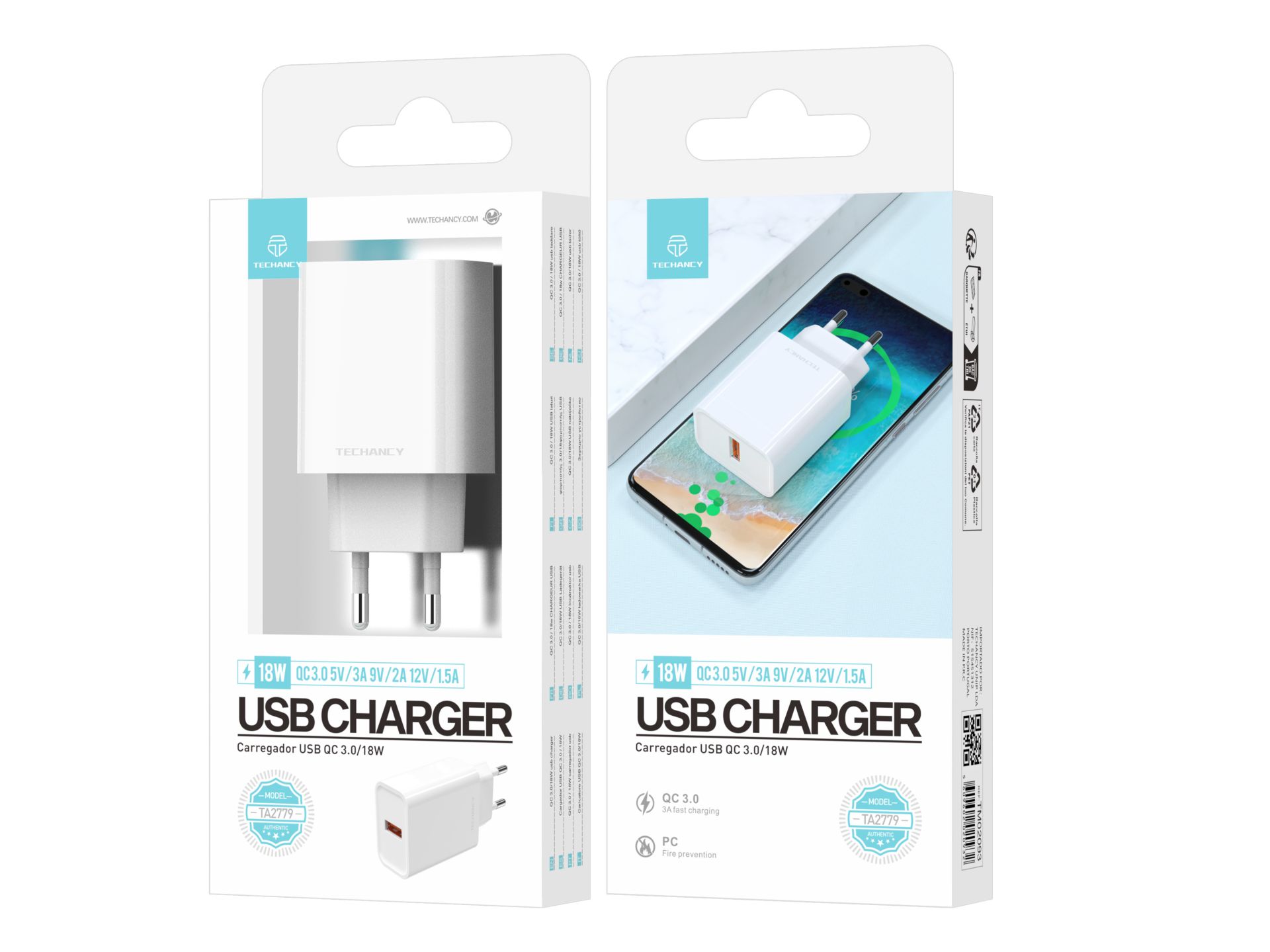 Cargador Usb Ultra Rápido Quick Charge 3.0A Qc Usb Power Adapter and Charging Charger Compatible Sam Cargador Usb Ultra Rápido Quick Charge 3.0A Qc Usb Power Adapter and Charging Charger Compatible Sam