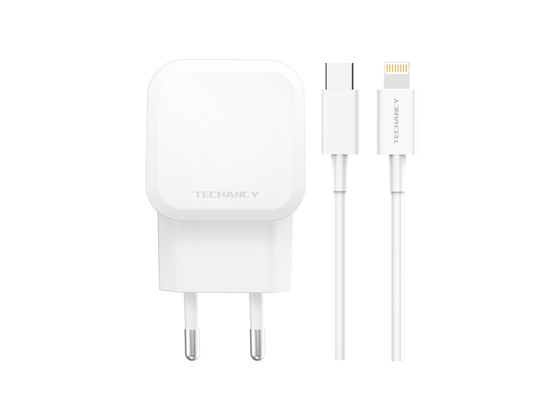 Carregador De Parede Usb-C Power Delivery Pps De 25 W Com Cabo Usb-C Para Lightning (Mfi), Adaptador Carregador De Parede Usb-C Power Delivery Pps De 25 W Com Cabo Usb-C Para Lightning (Mfi), Adaptador