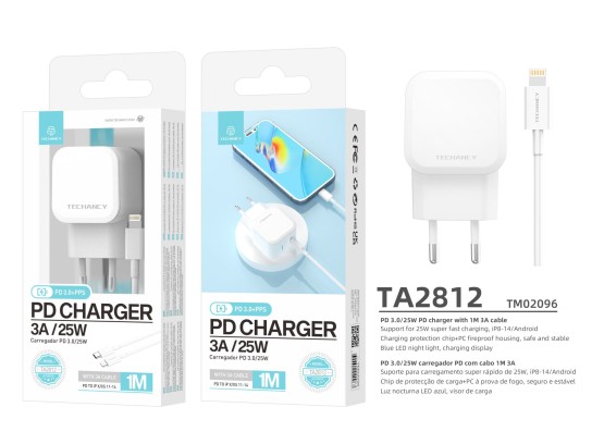 Cable Fast Charge Type C pour Smartphone Android Chargeur 1m USB