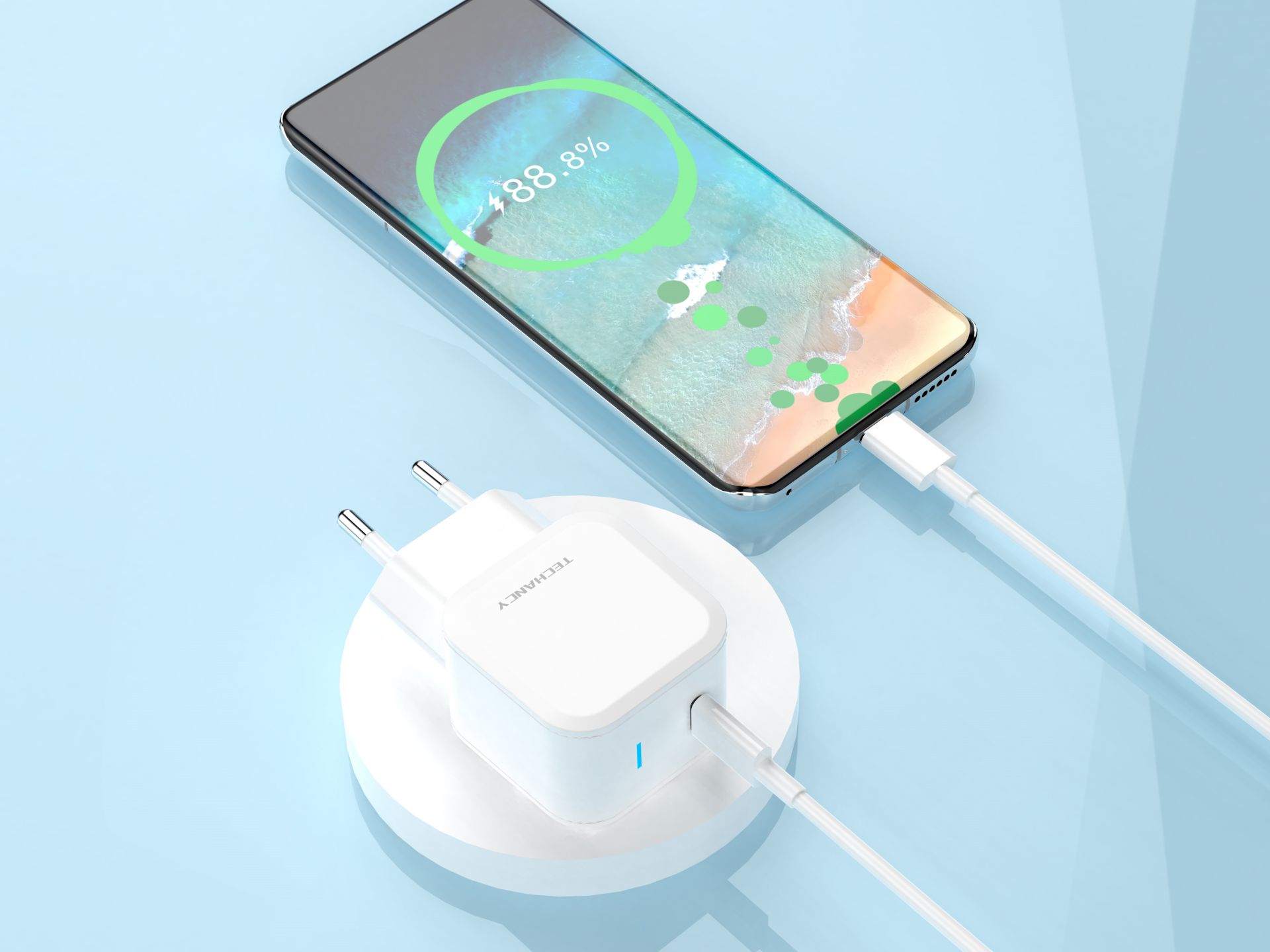 Usb C Fast Charger For Mobile Phone Xiaomi Redmi Note Poco Mi, Google, Oneplus, Motorola, Realme, Op