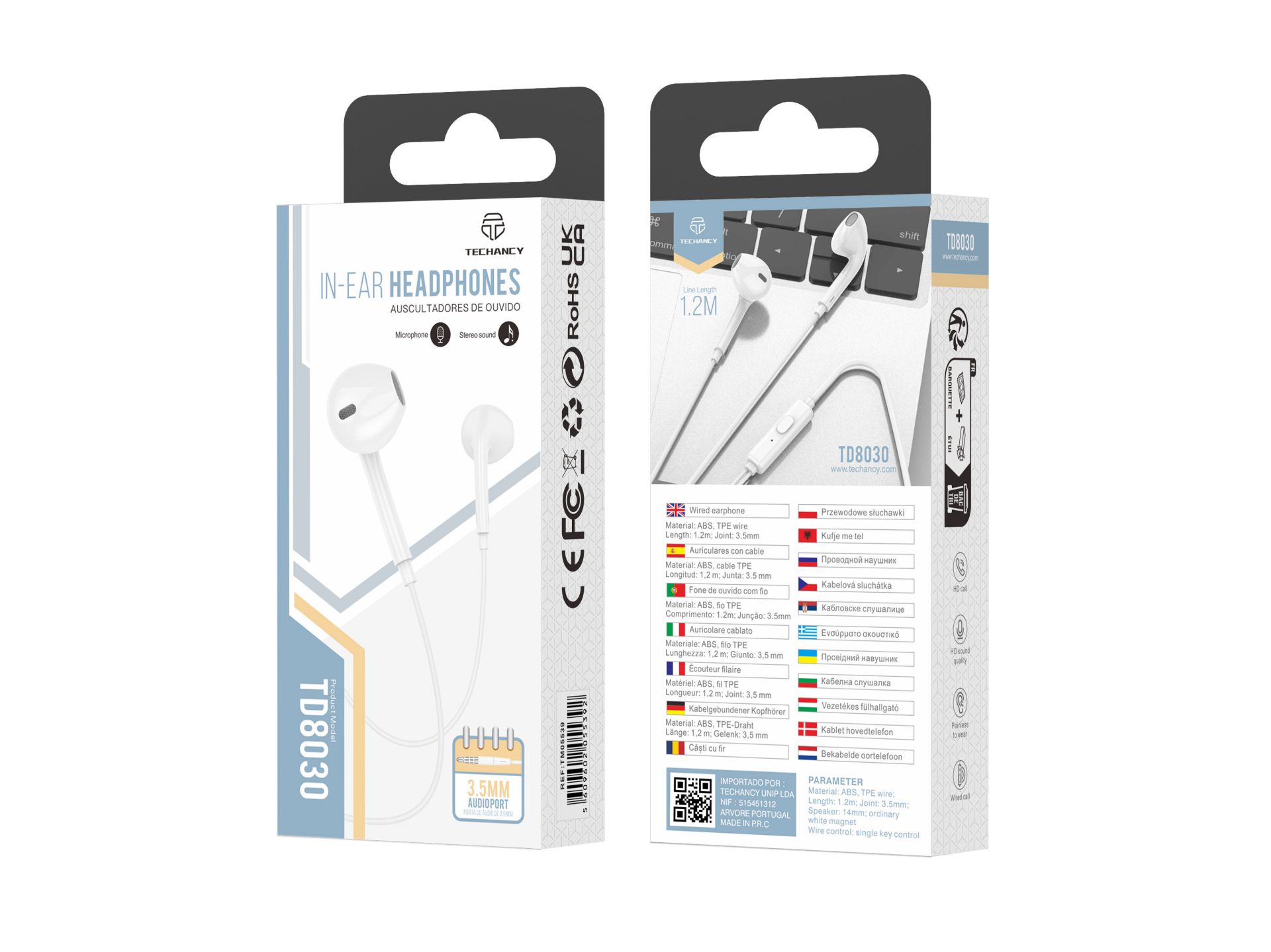 Earphone Cable With 3.5Mm White,Compatible For Tablet ,Ipad, Ipod ,Huawei,Samsung Etc Earphone Cable With 3.5Mm White,Compatible For Tablet ,Ipad, Ipod ,Huawei,Samsung Etc