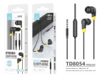 Ecouteurs avec cable 3.5Mm Noir,Compatible pour Tablette ,Ipad,Ipod ,Huawei,Samsung Etc