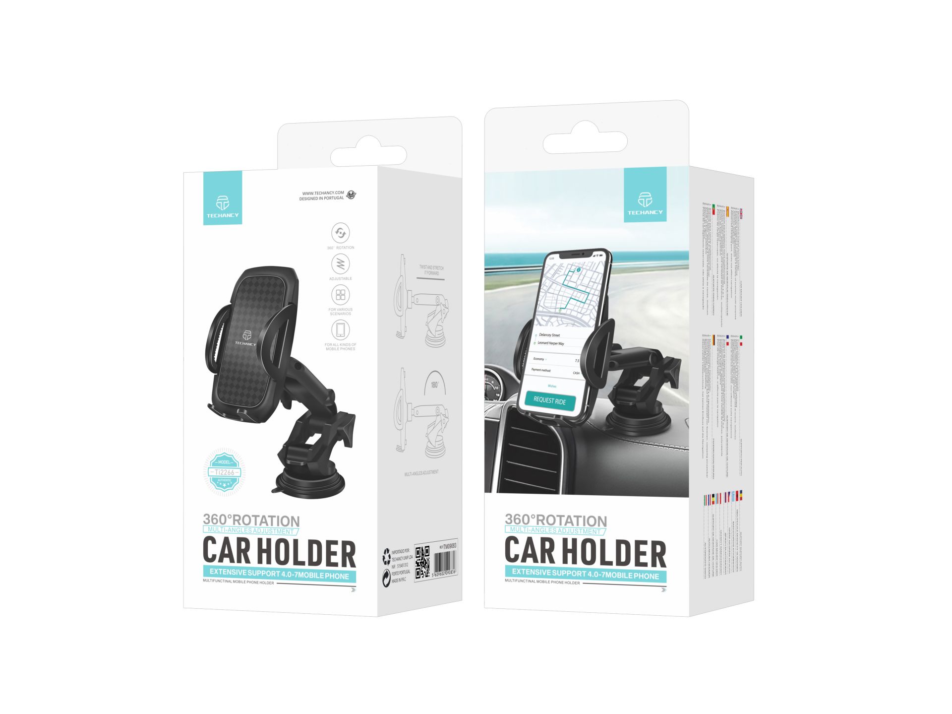 Suporte De Telemovel Carro Universal Preto Suporte De Telemovel Carro Universal Preto