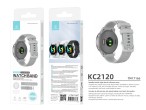 Armband 20mm Smart Watch - Wasserdichtes Silikon-Smartwatch-Armband, Ersatzarmband kompatibel mit Sa