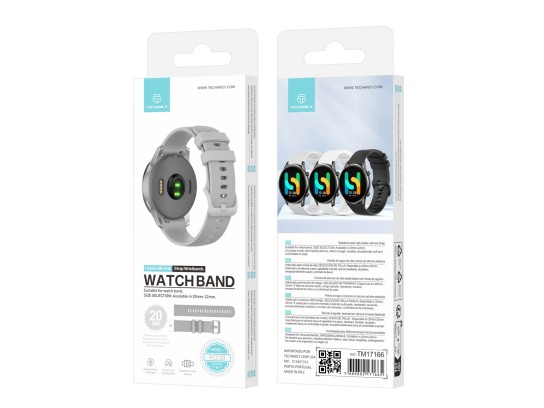 Bracelet 20mm Smart Watch - bracelet étanche en silicone pour montre intelligente, bracelet de rempl Bracelet 20mm Smart Watch - bracelet étanche en silicone pour montre intelligente, bracelet de rempl