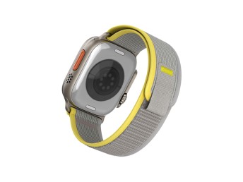 Pulseira Desportiva Compativel Com Apple Watch 42 Mm, 44 Mm, 45 Mm, 49 Mm,Pulseira De Nylon E Velcro