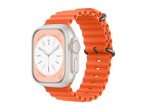 Stainless Steel Silicone Strap Compatible With Apple Watch Strap 38 Mm 40 Mm 41 Mm , Metal Replaceme