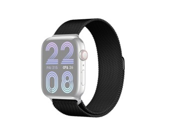 Stainless Steel Magnetic Metal Strap Compatible Con Correa Apple Watch 42 Mm 44 Mm 45 Mm, Correas De