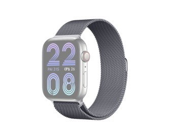 Stainless Steel Magnetic Metal Strap Compatible With Apple Watch Strap 38 Mm 40 Mm 41 Mm, Men's Meta