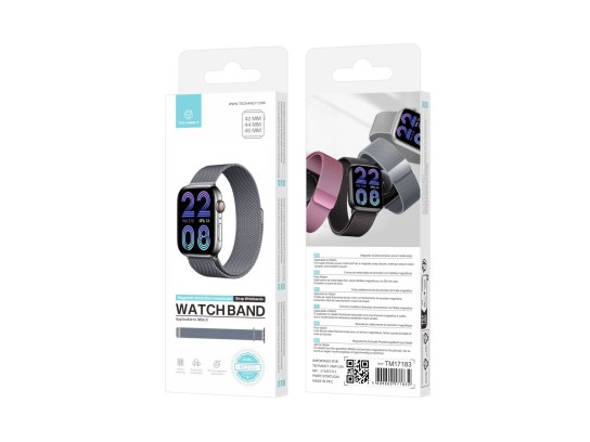 Stainless Steel Magnetic Metal Strap Compatible With Apple Watch Strap 42 Mm 44 Mm 45 Mm, Men's Meta Stainless Steel Magnetic Metal Strap Compatible With Apple Watch Strap 42 Mm 44 Mm 45 Mm, Men's Meta