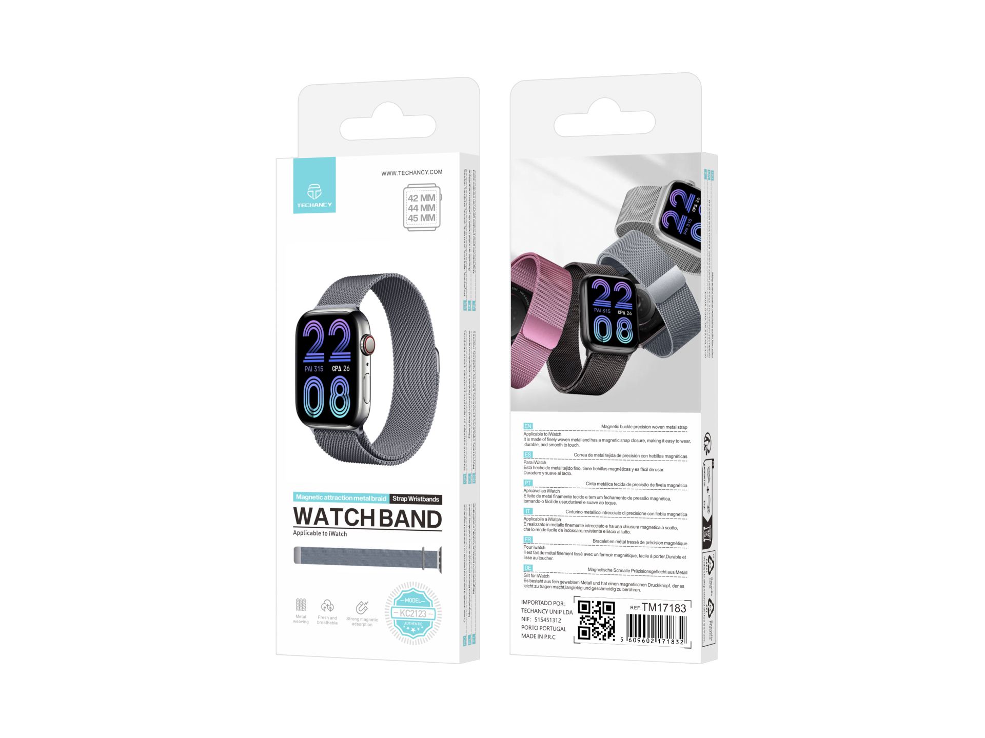 Stainless Steel Magnetic Metal Strap Compatible With Apple Watch Strap 42 Mm 44 Mm 45 Mm, Men's Meta Stainless Steel Magnetic Metal Strap Compatible With Apple Watch Strap 42 Mm 44 Mm 45 Mm, Men's Meta