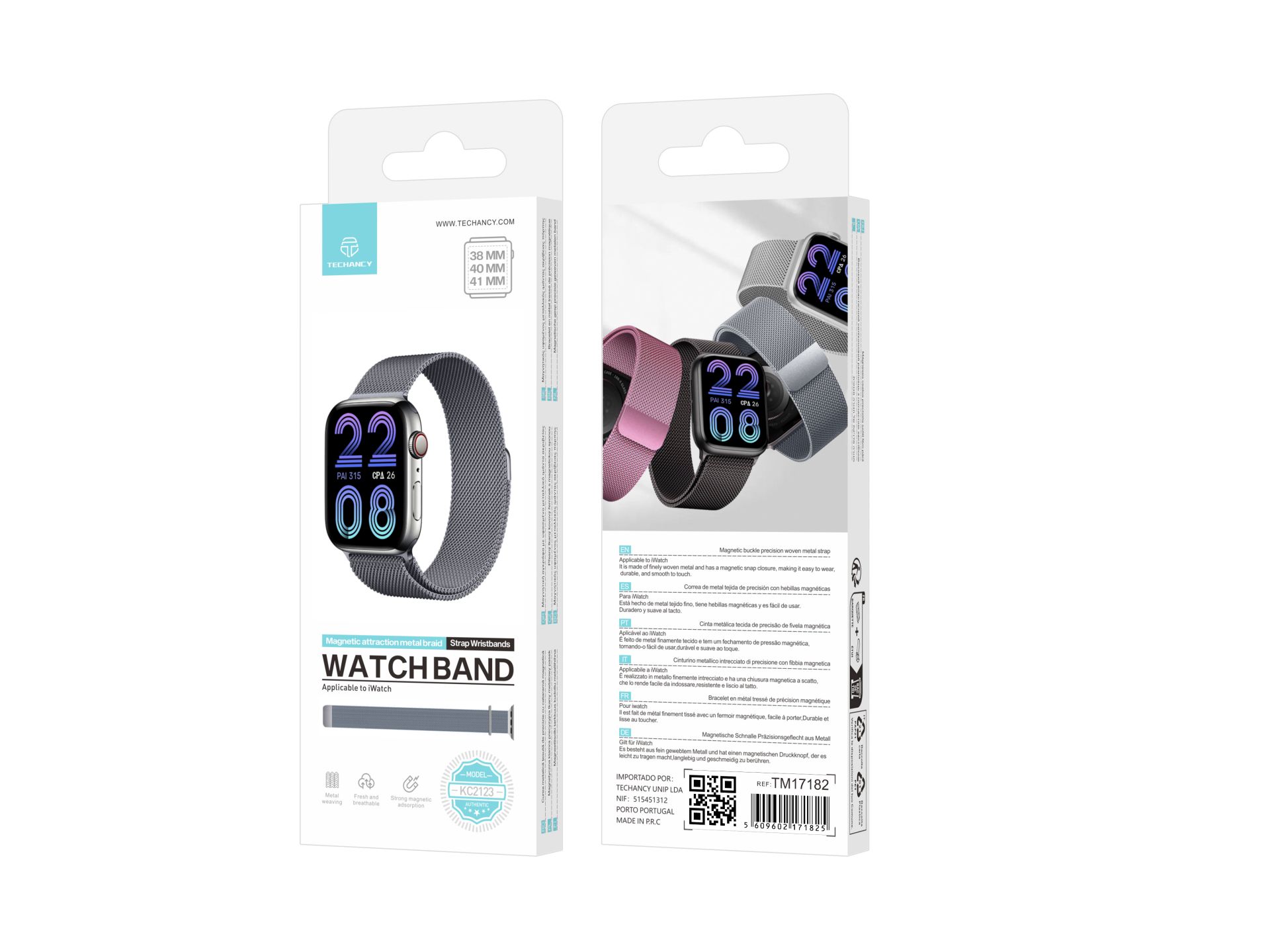 Bracelet magnétique en acier inoxydable compatible avec les bracelets Apple Watch 38 Mm 40 Mm 41 Mm, Bracelet magnétique en acier inoxydable compatible avec les bracelets Apple Watch 38 Mm 40 Mm 41 Mm,