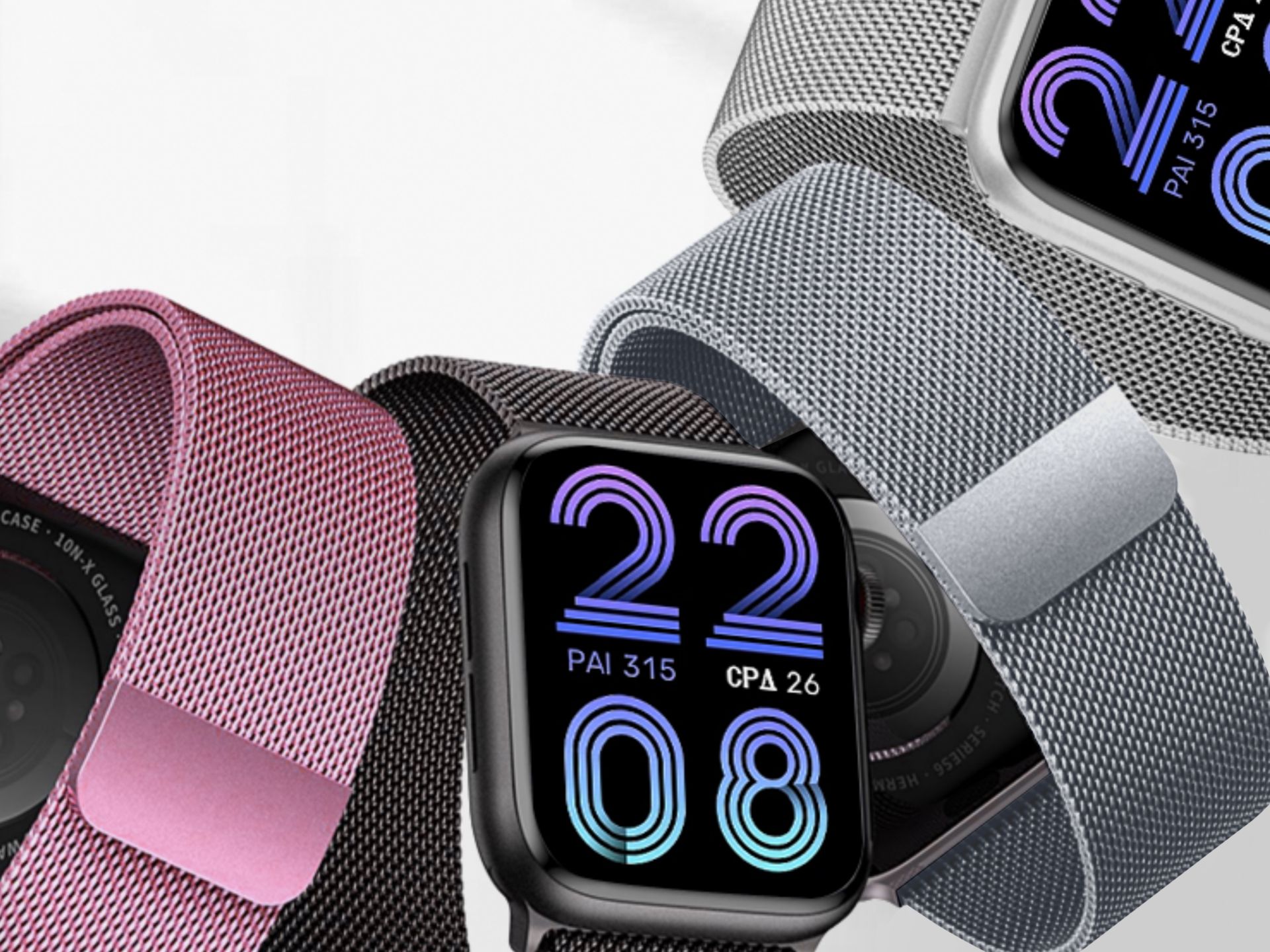 Bracelet magnétique en acier inoxydable compatible avec les bracelets Apple Watch 49 Mm, bracelets d Bracelet magnétique en acier inoxydable compatible avec les bracelets Apple Watch 49 Mm, bracelets d