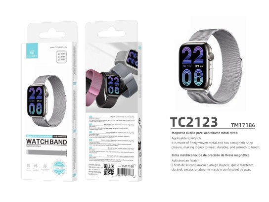 Bracelet magnétique en acier inoxydable compatible avec le bracelet Apple Watch 42 Mm 44 Mm 45 Mm, b Bracelet magnétique en acier inoxydable compatible avec le bracelet Apple Watch 42 Mm 44 Mm 45 Mm, b