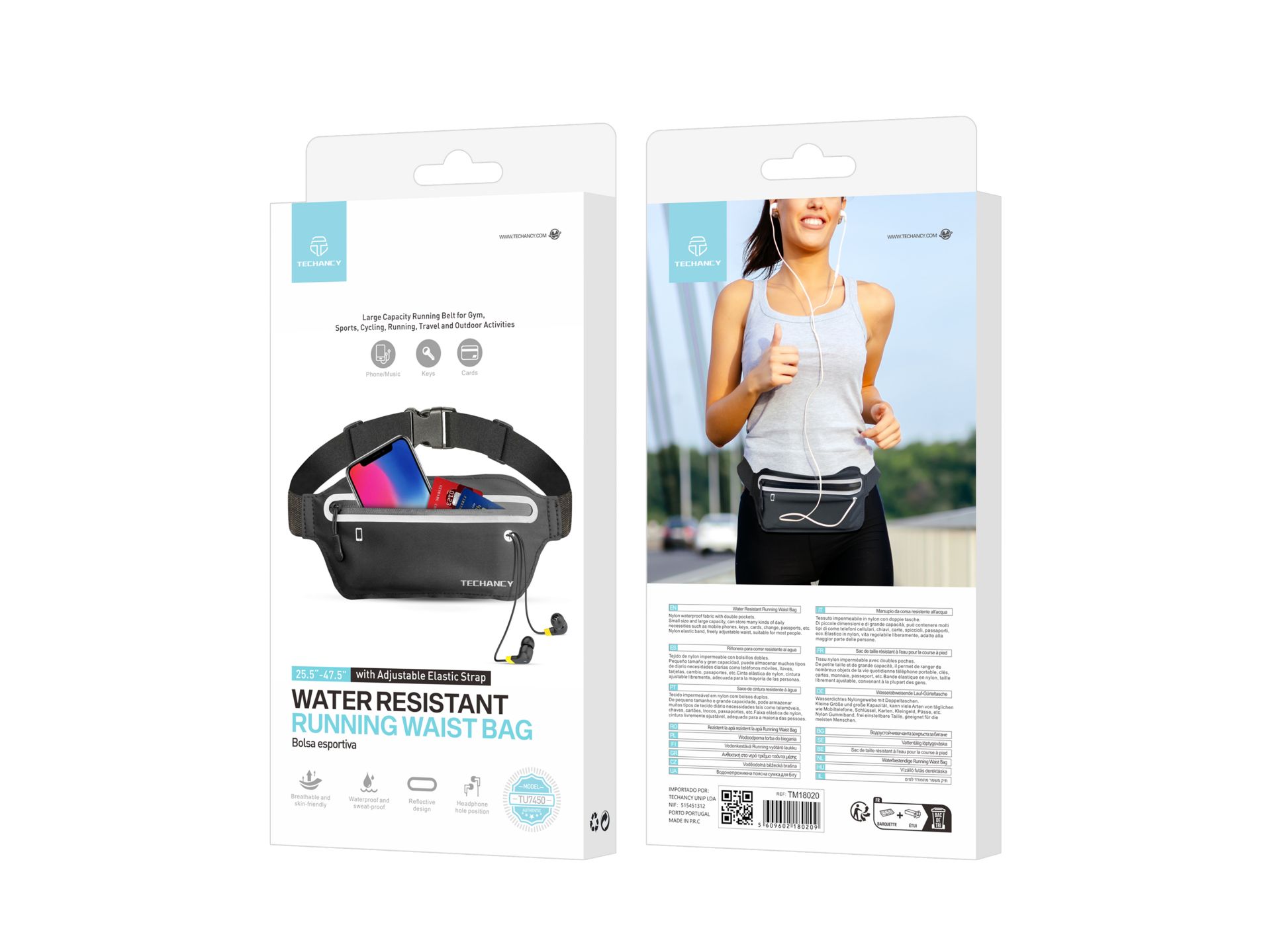 Bolsa Desportiva De Corrida Para Telelmovel Preto Bolsa Desportiva De Corrida Para Telelmovel Preto