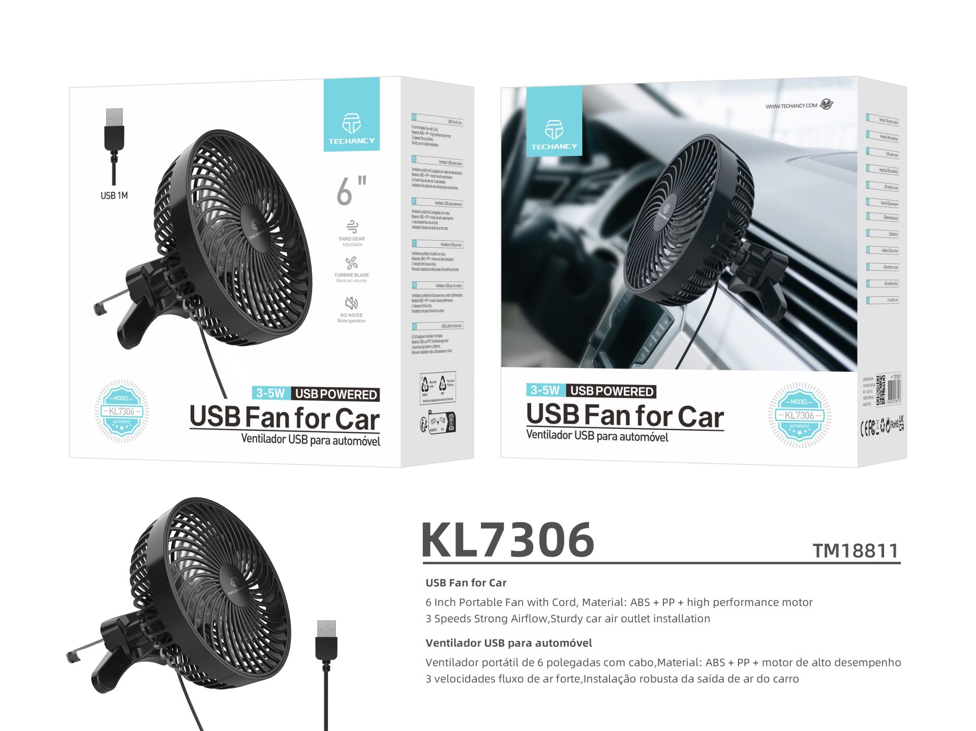 Ventilador Usb ,Portatil Mini Ventilador Usb Silencioso Para Carro Ventilador Usb ,Portatil Mini Ventilador Usb Silencioso Para Carro