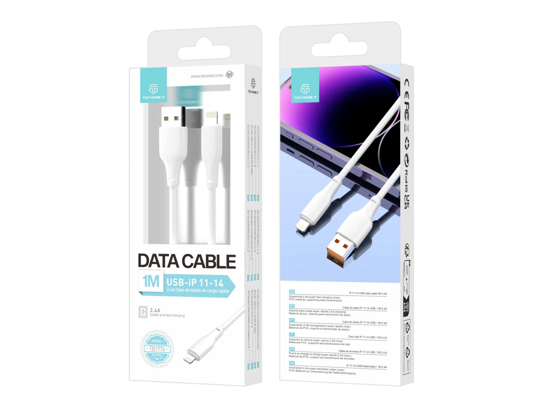 Cable USB Lightning ,Cable Lightning Para Iphone, Ipad Y Airpods, Cable De Carga Para Iphone Blanco Cable USB Lightning ,Cable Lightning Para Iphone, Ipad Y Airpods, Cable De Carga Para Iphone Blanco