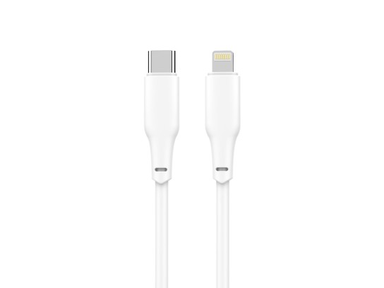 USB-C TO LIGHTNING CABLE 1 M - Cable chargeur - white