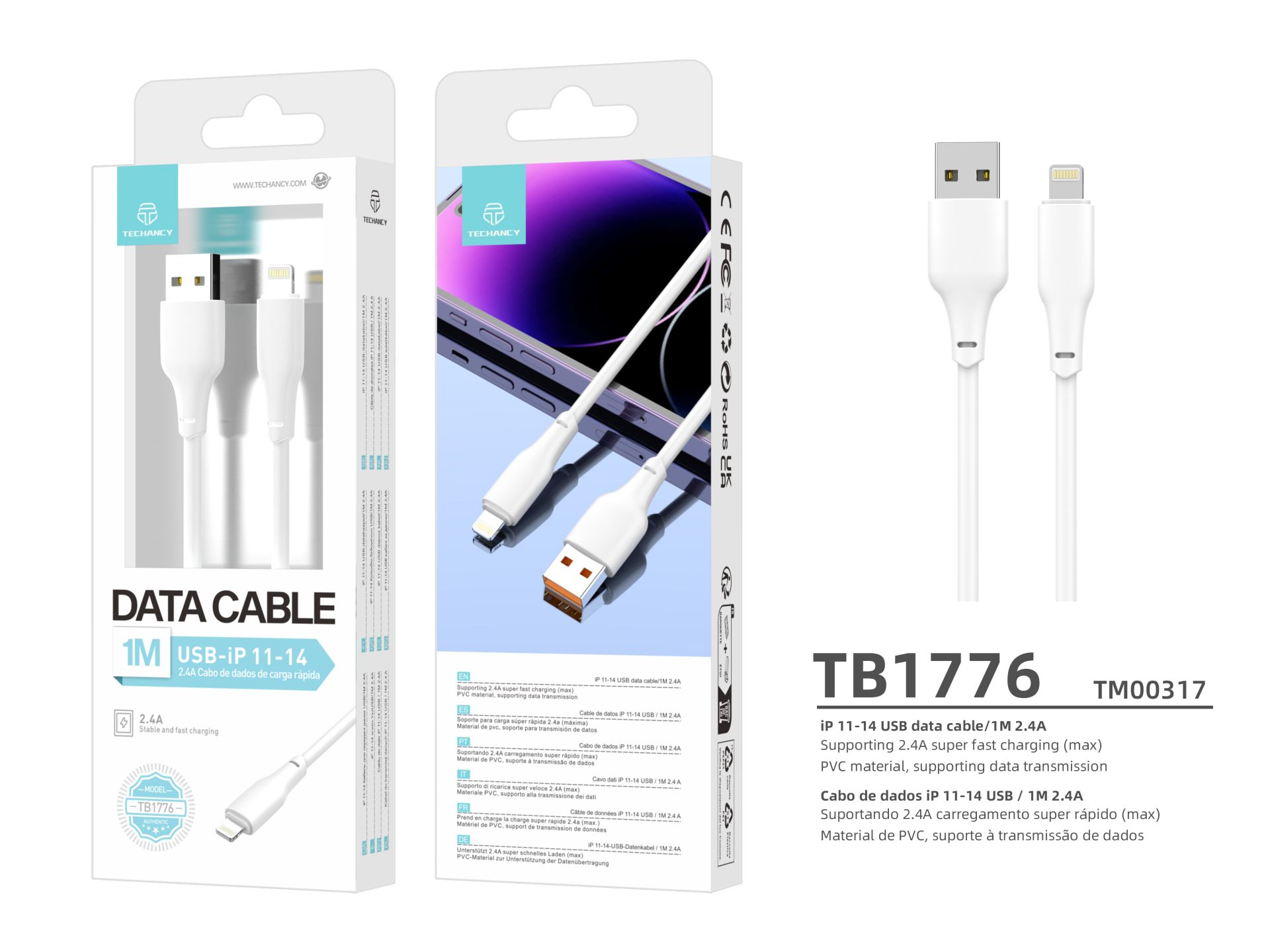 Cable USB Lightning ,Cable Lightning Para Iphone, Ipad Y Airpods, Cable De Carga Para Iphone Blanco Cable USB Lightning ,Cable Lightning Para Iphone, Ipad Y Airpods, Cable De Carga Para Iphone Blanco