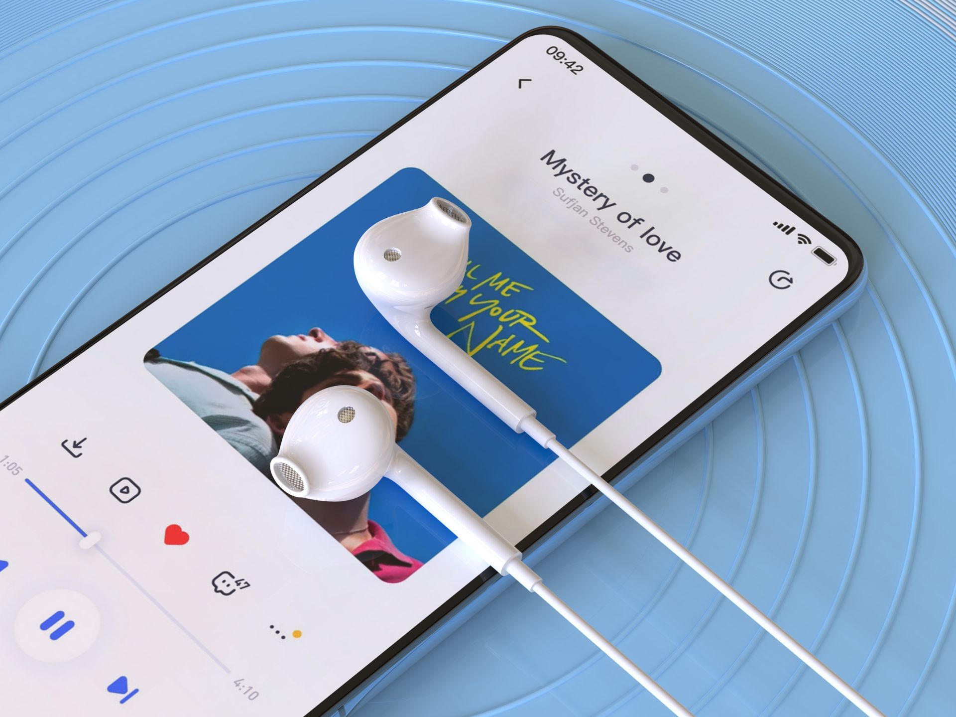 Cuffie In-Ear con cavo e microfono, auricolare con jack, caschi di musica con bassi potenti, per Iph