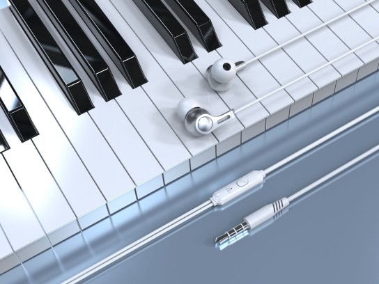 Cuffie In-Ear con cavo e microfono, auricolari con jack, caschi di musica con bassi potenti, per Iph Cuffie In-Ear con cavo e microfono, auricolari con jack, caschi di musica con bassi potenti, per Iph