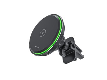 Wireless Magnetic Charger For Ip 12/13/14 Black