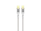 Usb C Cable 60 W, Tipo C Cable de carga rpida de nylon compatible con Macbook, Ipad, Galaxy S23/S23