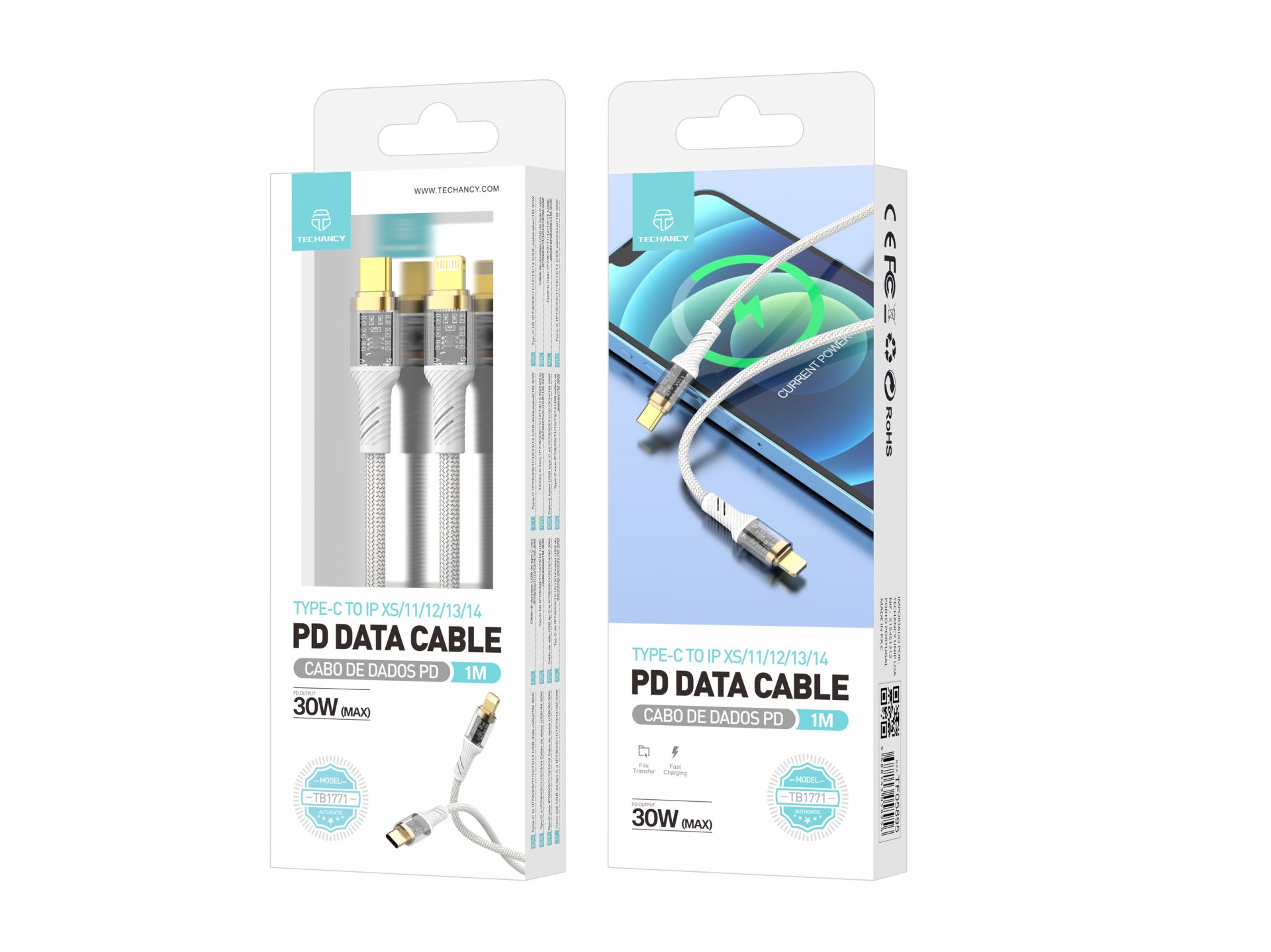 Usb C zu Lightning Kabel für Apple Iphone, Schnellladekabel, Typ C zu Lightning Ladekabel für Apple Usb C zu Lightning Kabel für Apple Iphone, Schnellladekabel, Typ C zu Lightning Ladekabel für Apple