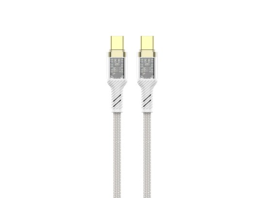Usb C Kabel 60 W, Typ C Schnelllade Nylon Kabel Kompatibel mit Macbook, Ipad, Galaxy S23/S23 +/S23 U