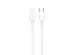 Super Fast Charger Data Cable Type-C To Ip 1.2M 18W White