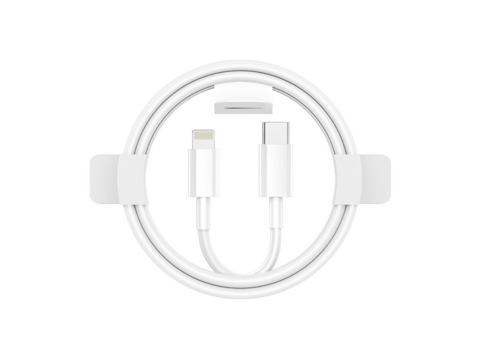 Datenkabel Typ-C zu Ip 20W 1M Weiß Datenkabel Typ-C zu Ip 20W 1M Weiß