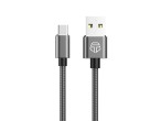 Data Cable Type-C 2.4A Aluminium 1M Grey