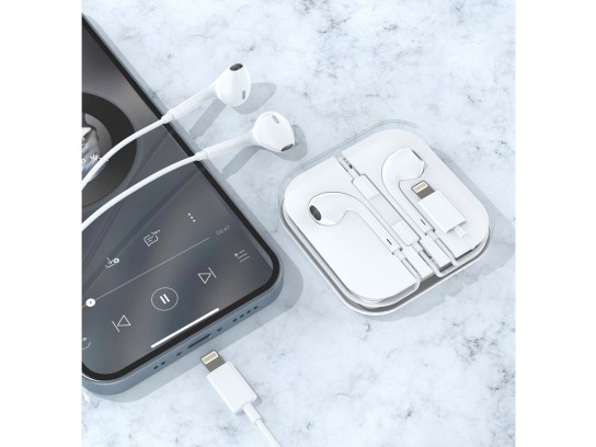 Box Lightning Bts Headphones White Box Lightning Bts Headphones White