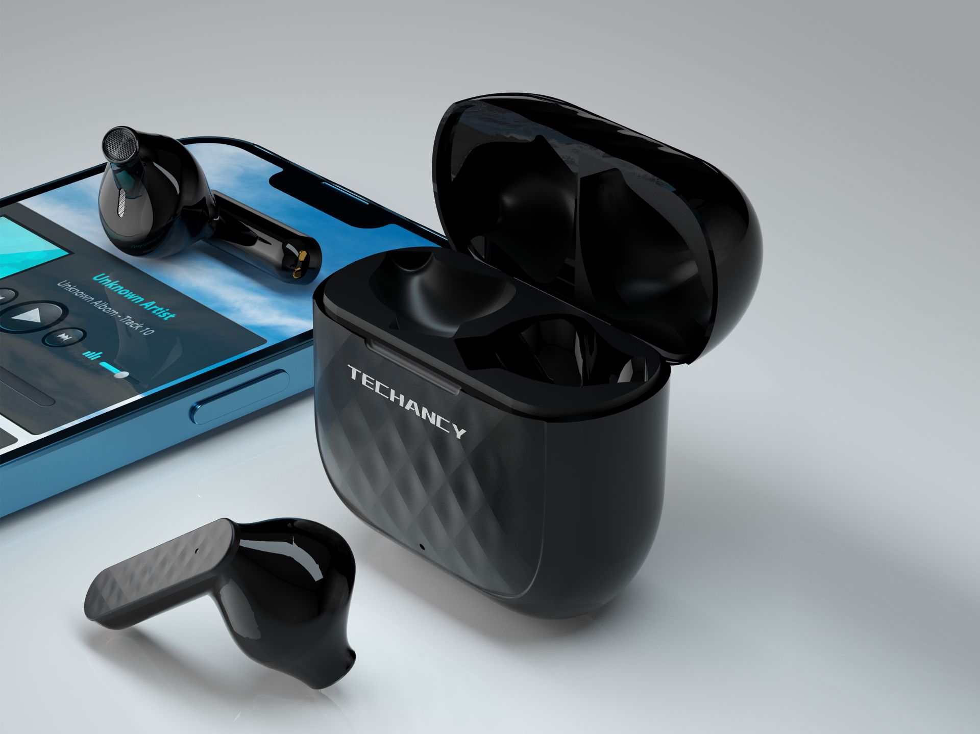 Gt25-Tws Wireless Earphones Black Gt25-Tws Wireless Earphones Black