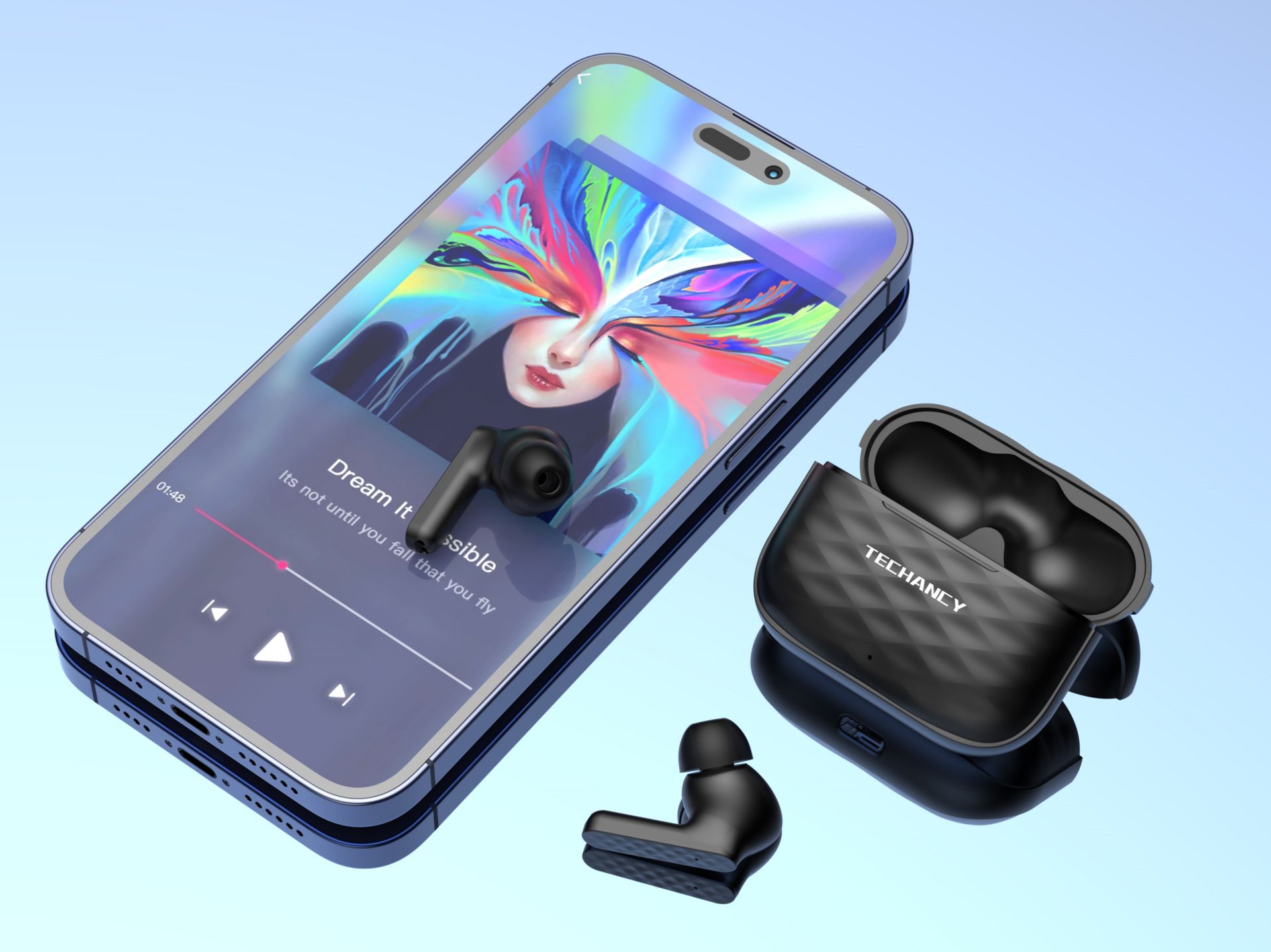 Gt26-Tws Auriculares Inal�mbricos Negro