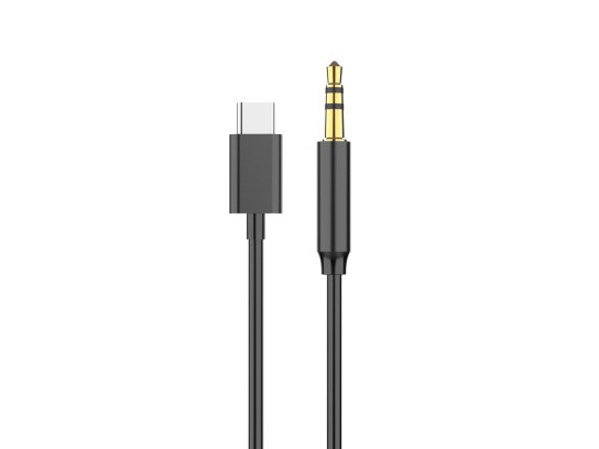 USB C Charge & Music – Câble 2 en 1 prise jack casque audio pour USB type C  – Gris - Straße Tech ®