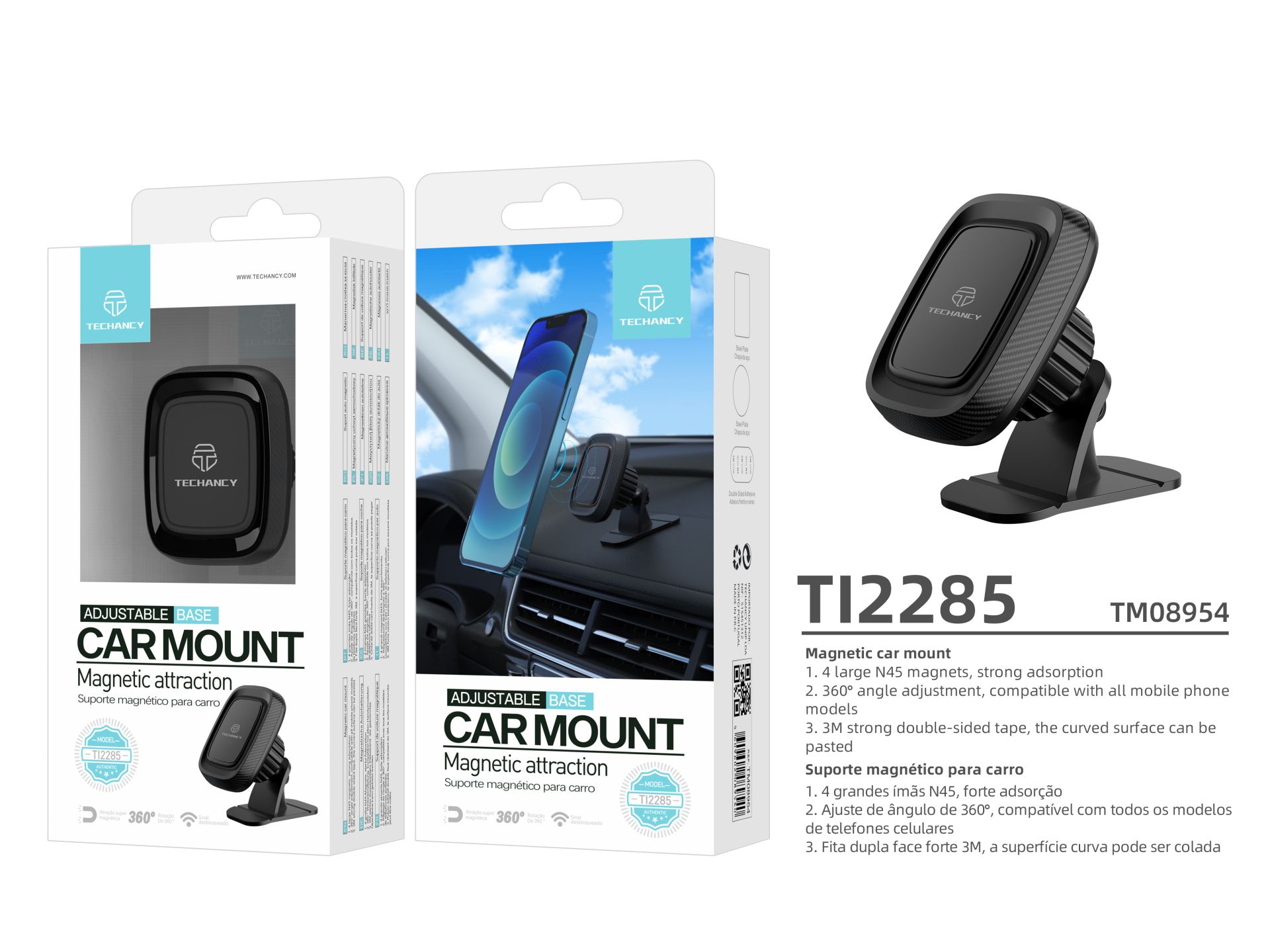Magnetic Car Mobile Phone Holder, 360° Splash Car Mobile Phone Holder, Universal Mobile Phone Holder Magnetic Car Mobile Phone Holder, 360° Splash Car Mobile Phone Holder, Universal Mobile Phone Holder
